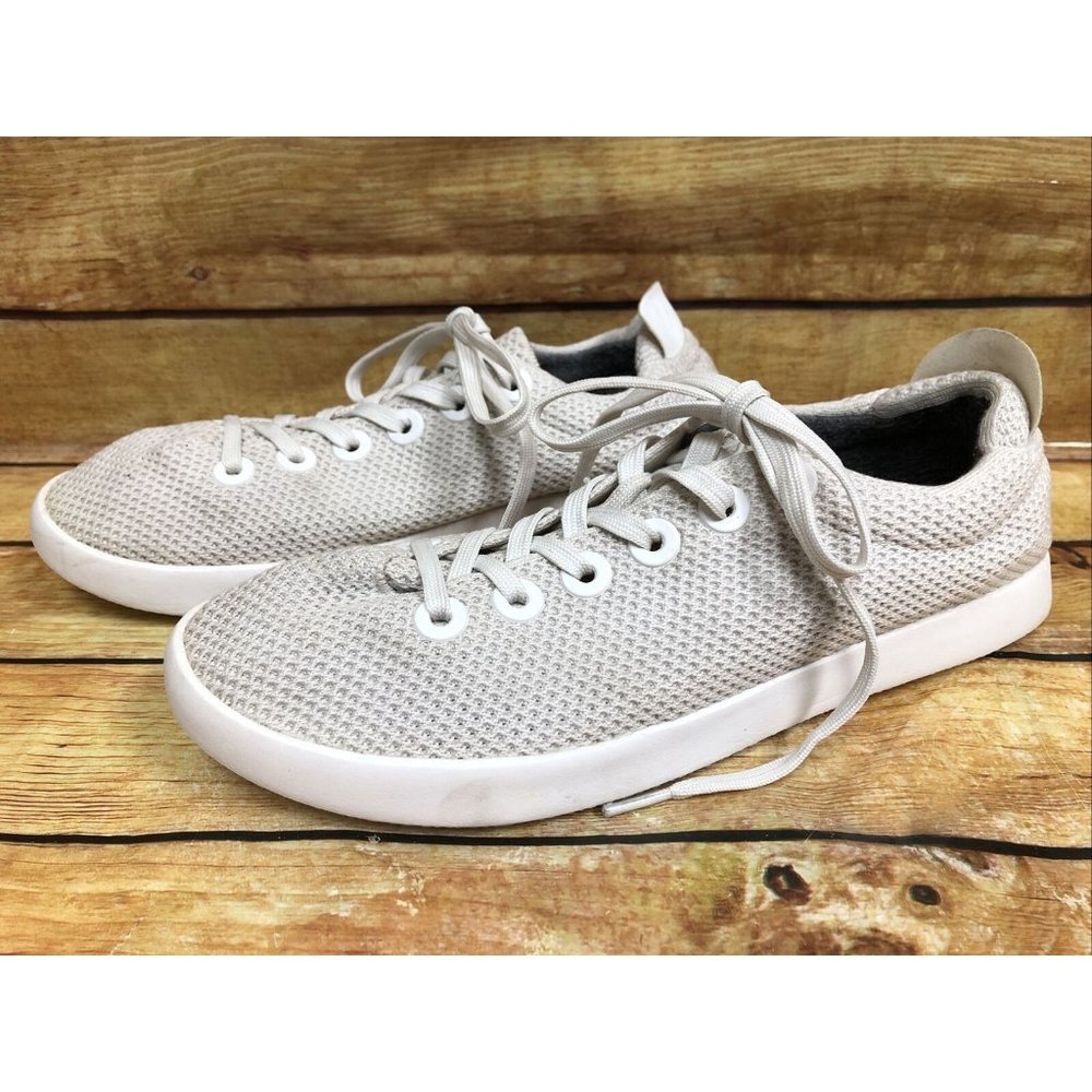 ALLBIRDS Tree Piper Beige Lace Up Running Shoes Sneakers Womens 11 (3C34)
